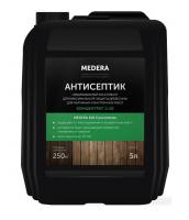 MEDERA 100 - Concentrate. Универсальный антисептик-консервант для максимальной защиты древесины на срок до 55 лет.  5 литров.
