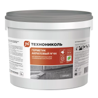 Герметик акриловый ТЕХНОНИКОЛЬ №44, серый, 7 кг
