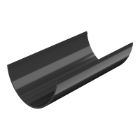 ТН желоб 1,5м (D125/82), черный, шт.