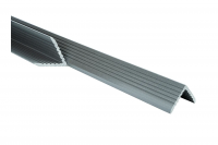 Уголок торцевой ДПК T-Decks PREMIUM 3D 56x56 (серый)