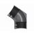 ТЕХНОНИКОЛЬ Металлическая водосточная система, угол желоба внутренний 135°, графитово-серый
