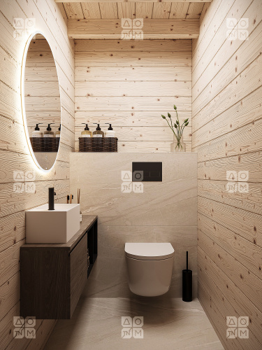 Баня 23 (Комфорт) - брус 44 мм