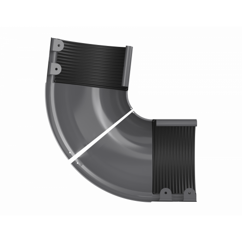 ТЕХНОНИКОЛЬ Металлическая водосточная система, угол внешний, регулируемый 100 -165°, графитово-серый