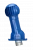 Готовый комплект Gervent, изолированный, кровли PROF-20, 125/160 мм, синий