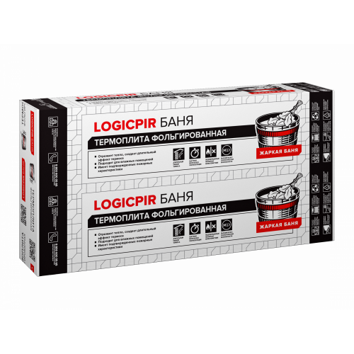 LOGICPIR Баня Ф/Ф Г1 L-1190х590х50