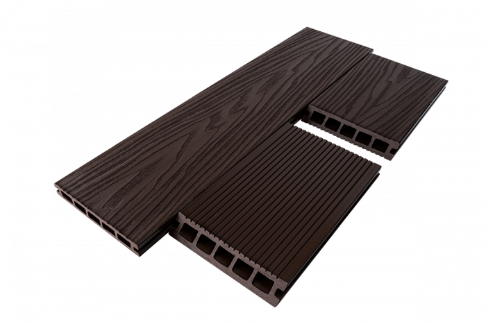 Террасная доска T-DECKS PREMIUM 3D LIGHT CLASSIC (венге)