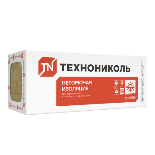 Теплоизоляция (базальт) ТЕХНОНИКОЛЬ Техноруф Н Экстра 1200х600х50 (0,216 куб.м., 4,32 кв.м., 6 плит)