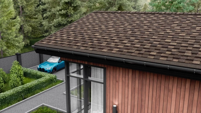 ТЕХНОНИКОЛЬ SHINGLAS многослойная черепица, Кантри, Канзас & 4D4X21-3409RUS