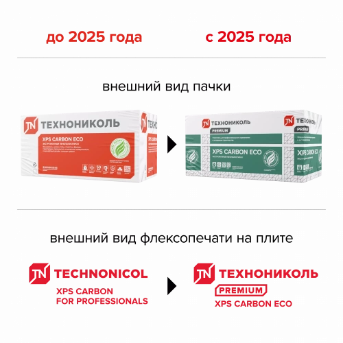 XPS ТЕХНОНИКОЛЬ CARBON ECO TB 1180х580х100-L