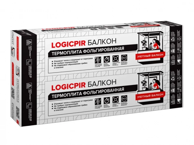 LOGICPIR Балкон Ф/Ф Г1 L-1190х590х50