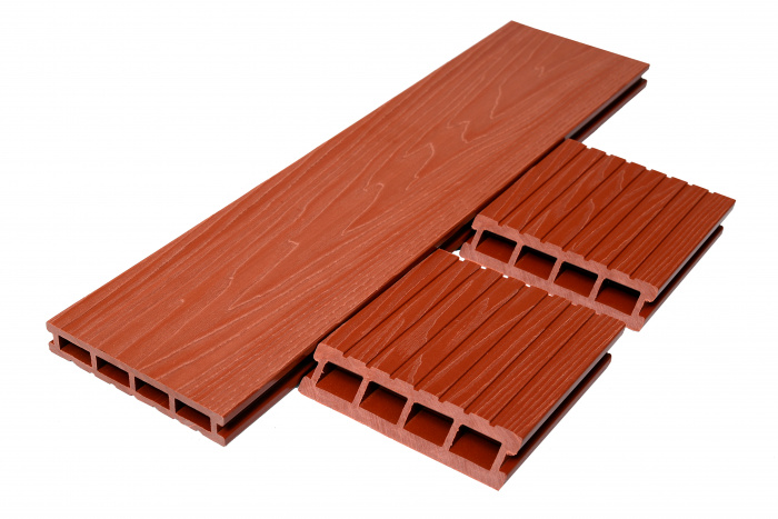 Террасная доска T-DECKS PREMIUM 3D OPTIMA (терракот)