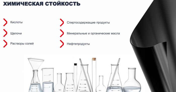 Геомембрана ГЕОПРУФ ПЭВП (1,5) 6х50