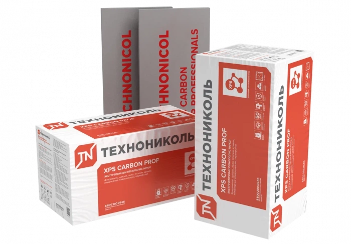 XPS ТЕХНОНИКОЛЬ CARBON PROF 1180х580х50-L